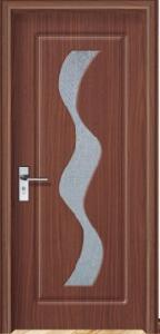 PVC Interior Wooden Door (P-066)