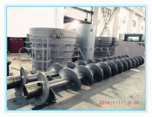 Screw Conveyor for Tunnel